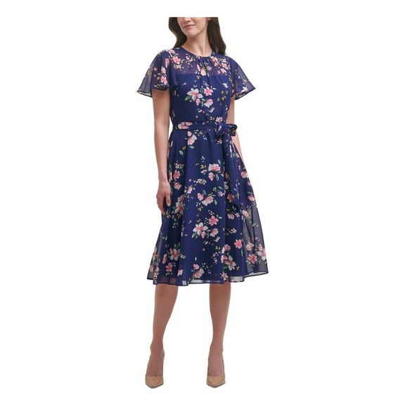 Harper Dress Navy
